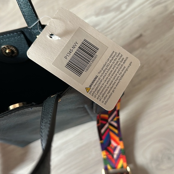 Navy crossbody with reversible strap NWT - Picture 6 of 6